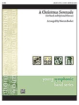 A Christmas Serenade Concert Band sheet music cover